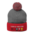 Customizable Pom-Pom Beanie