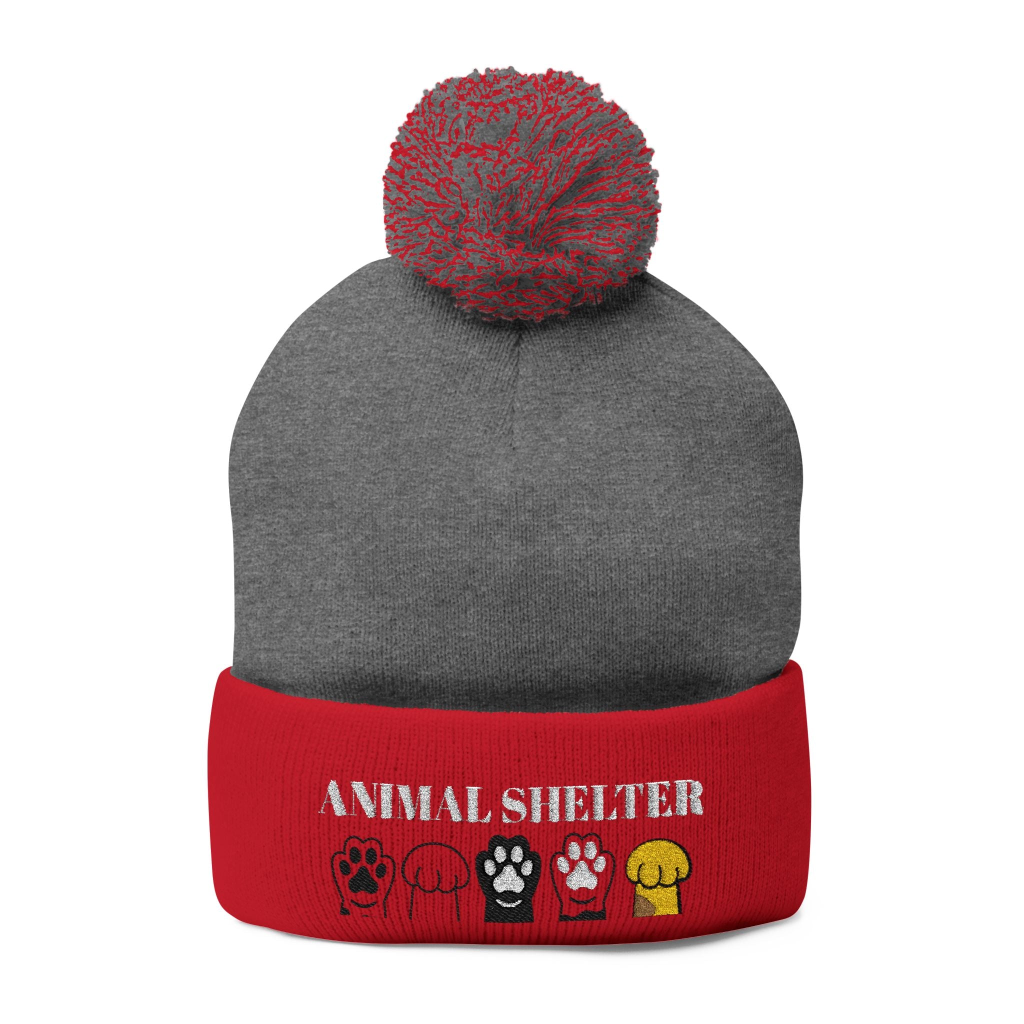 Customizable Pom-Pom Beanie