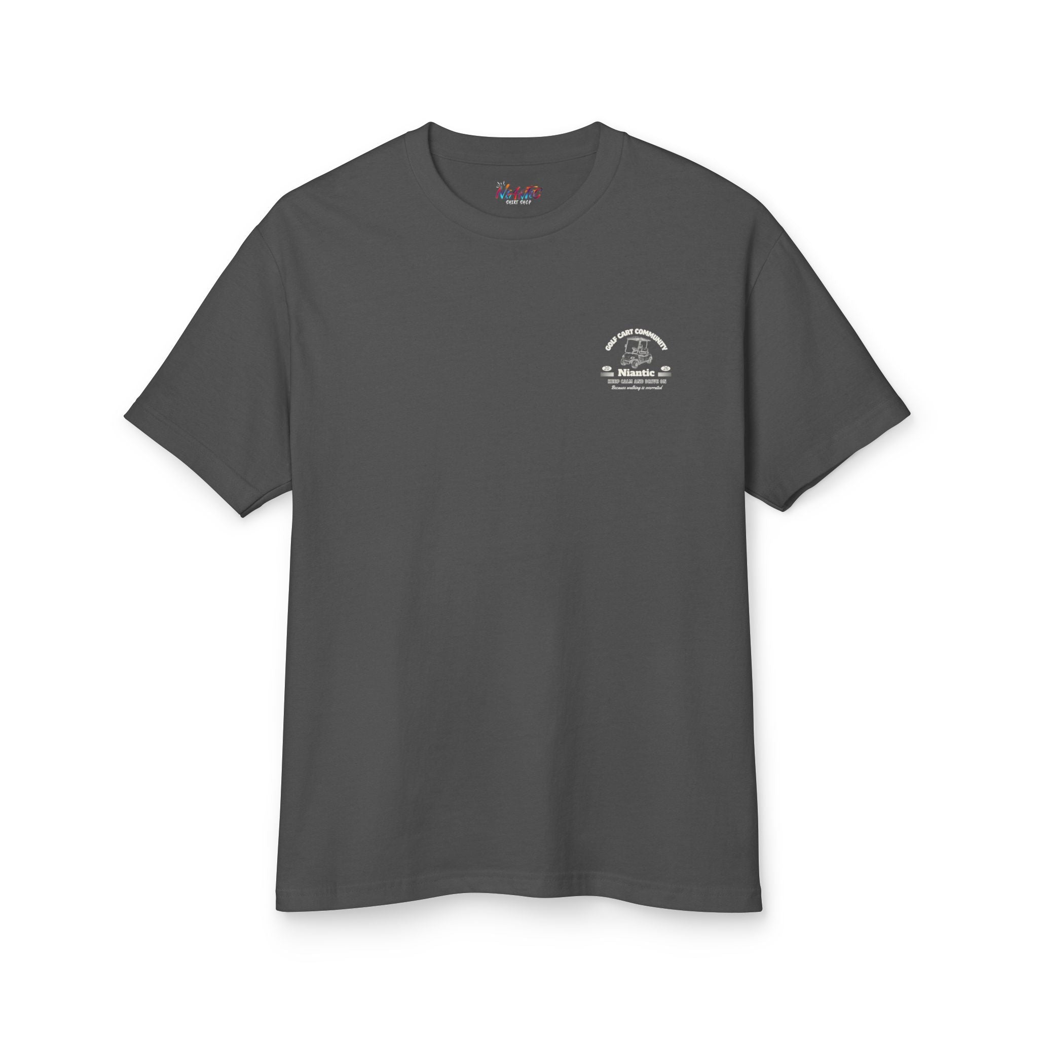 Customizable Golf Cart Community Heavy Tee