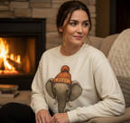 Elephant 'Wisdom' Crewneck Sweatshirt