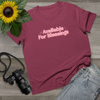 Available For Blessings Women’s Tee