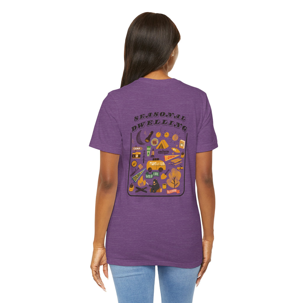 Happy Trails Camping Tee — Outdoor Adventure