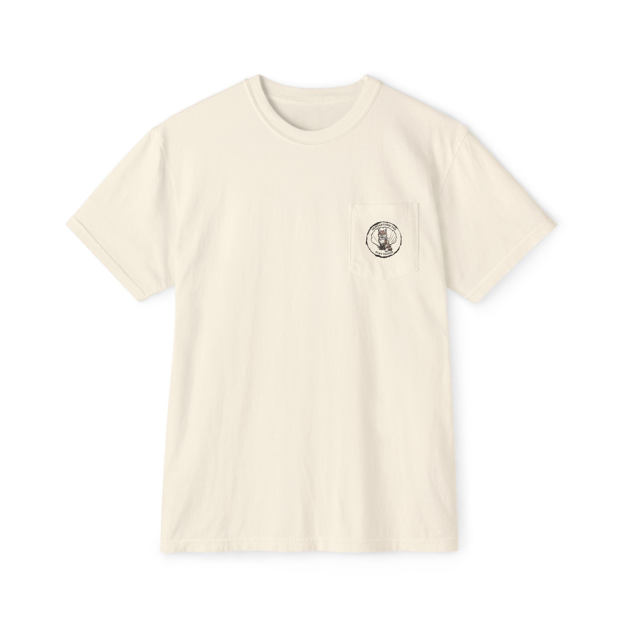 Oswegatchie Fox • Stay Clever Pocket Tee