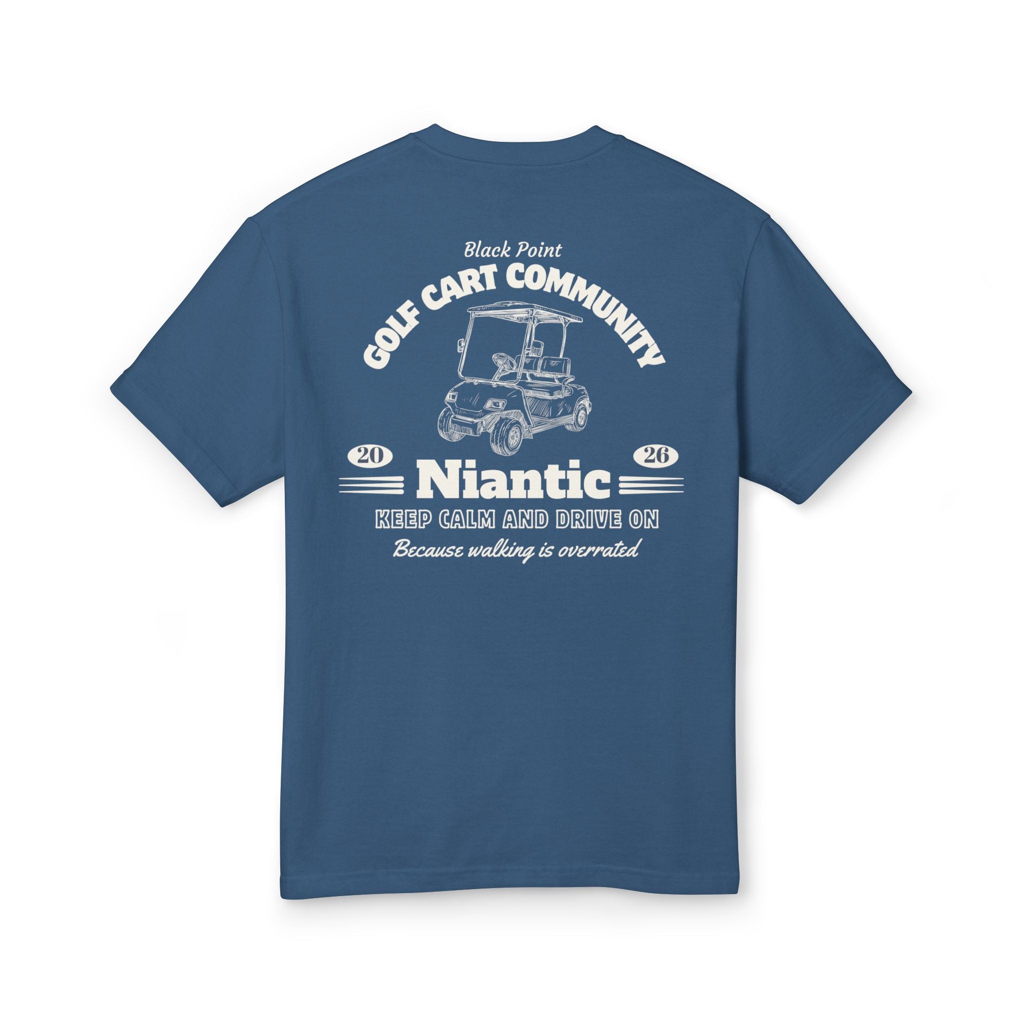 Customizable Golf Cart Community Heavy Tee