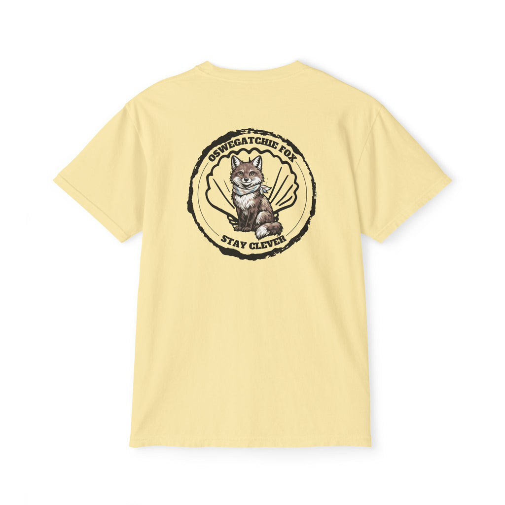 Oswegatchie Fox • Stay Clever Pocket Tee