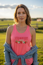 Racerback Tank - Strawberry Season