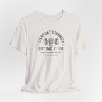 Customizable Weightlifting Gym TShirt