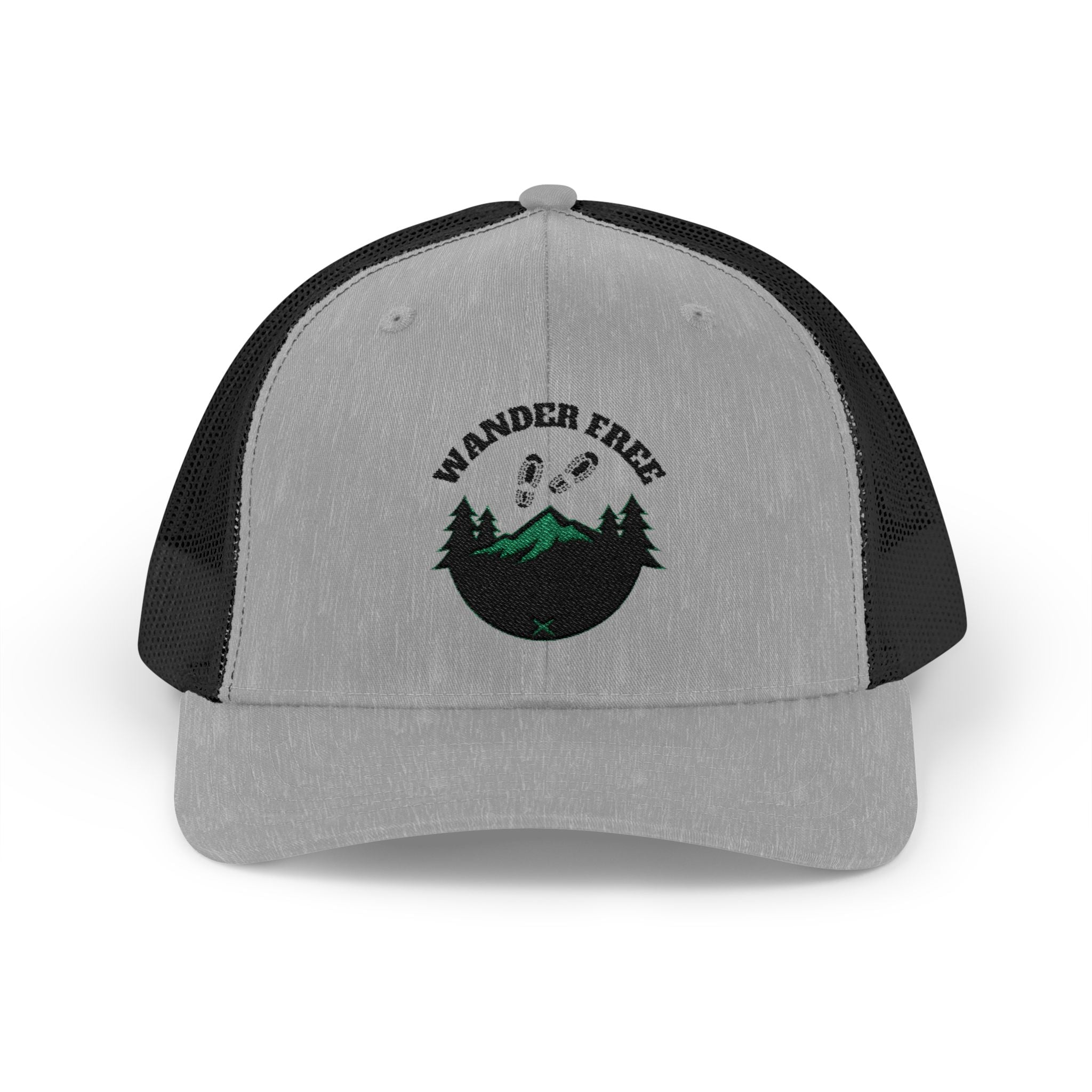 Wander Free Snapback Trucker Cap