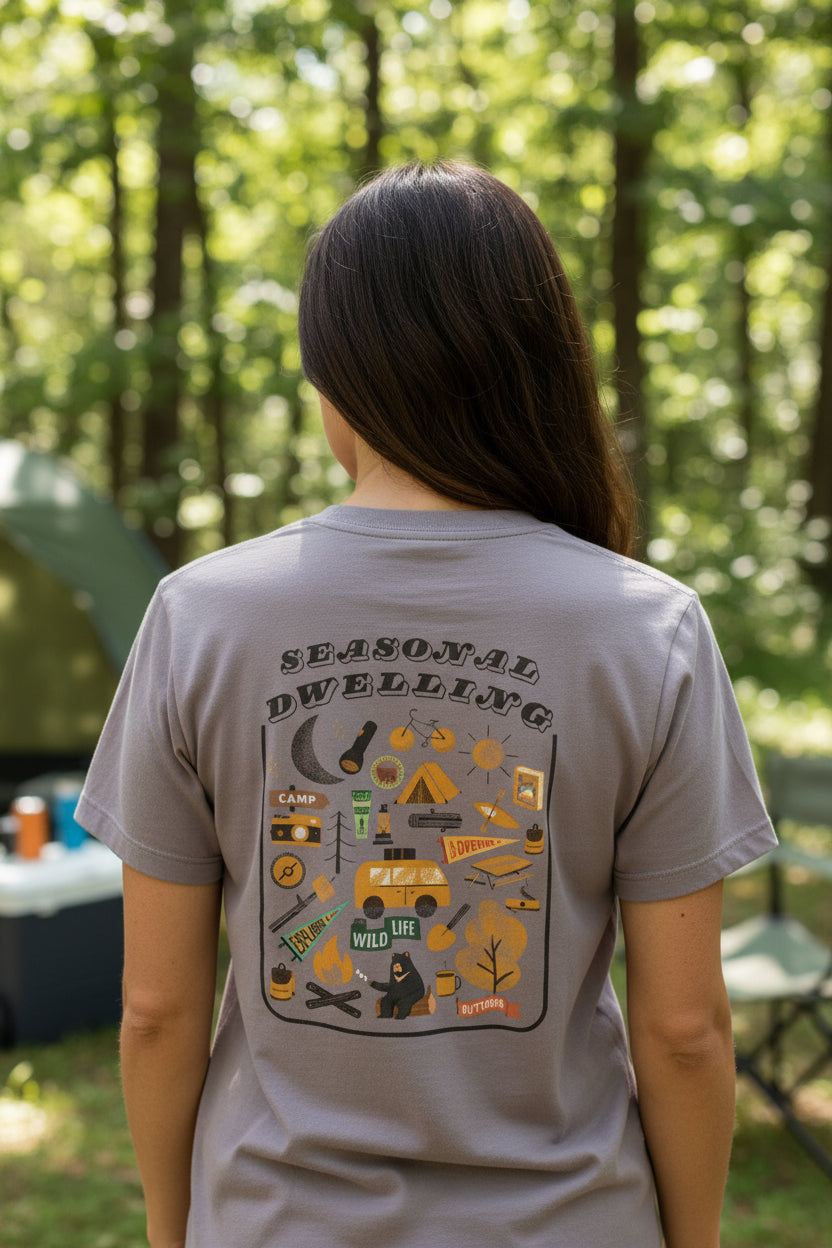 Happy Trails Camping Tee