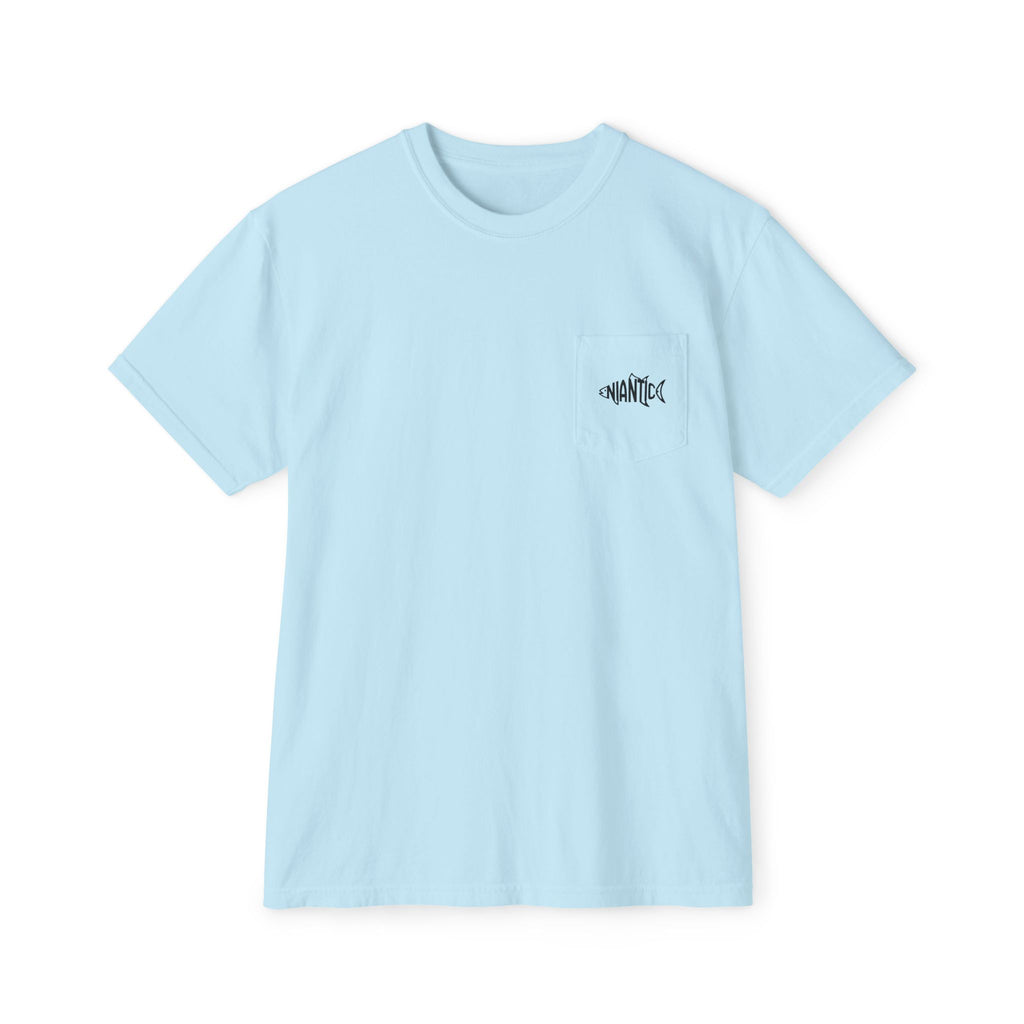 Shoreline Pocket Tee — Niantic Fish