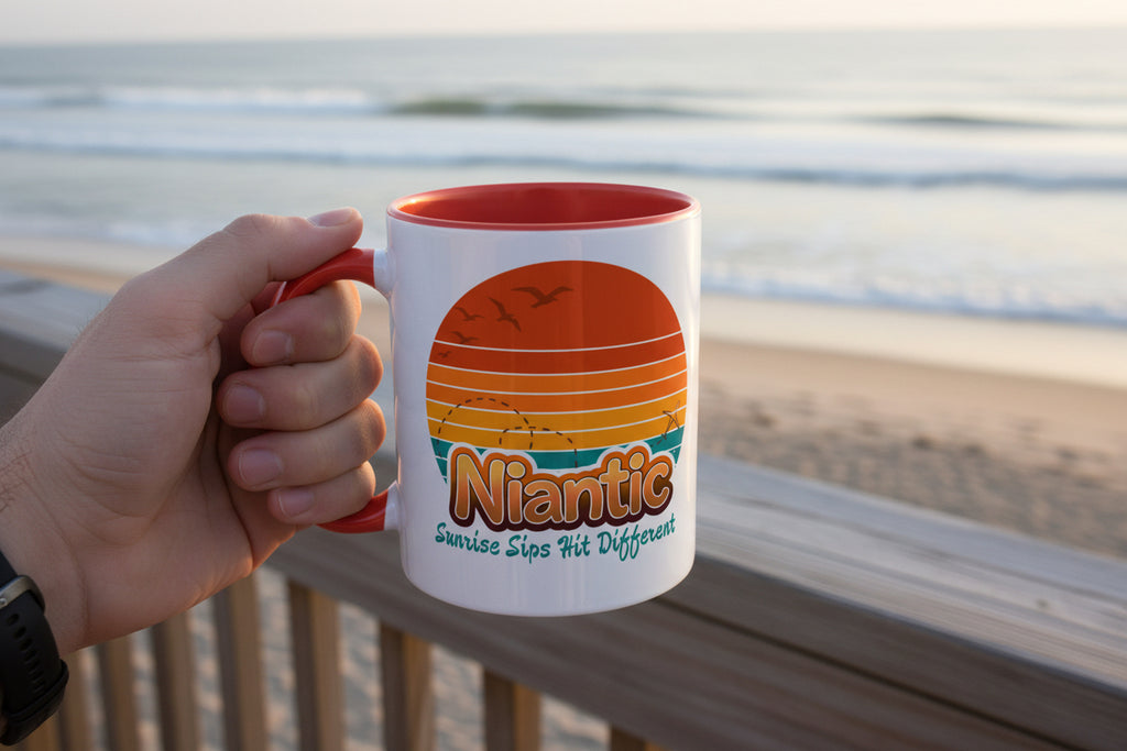 Niantic Sunrise Coffee Mug — Customizable