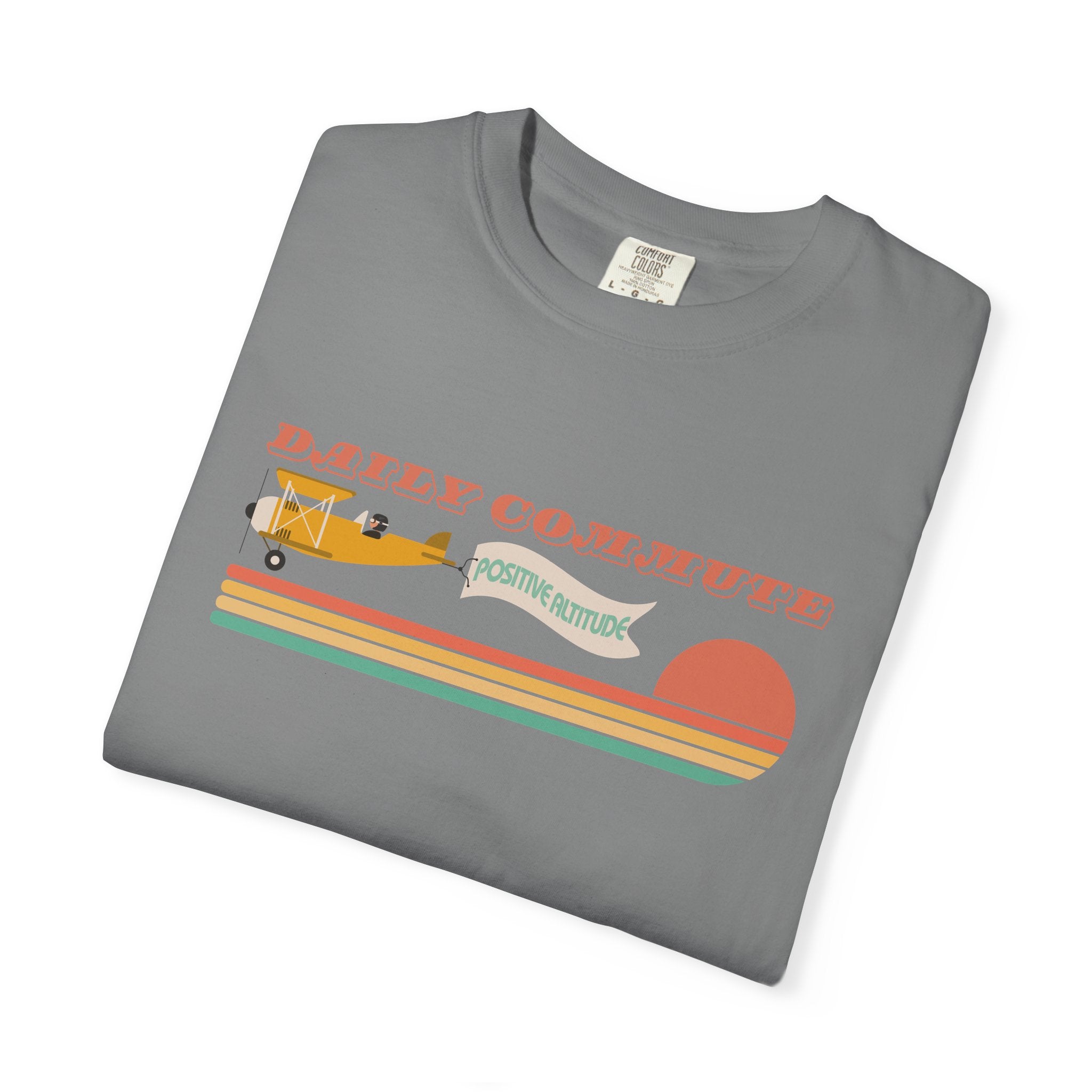 Retro Pilot Shirt — POSITIVE ALTITUDE Vintage Aviator Tee