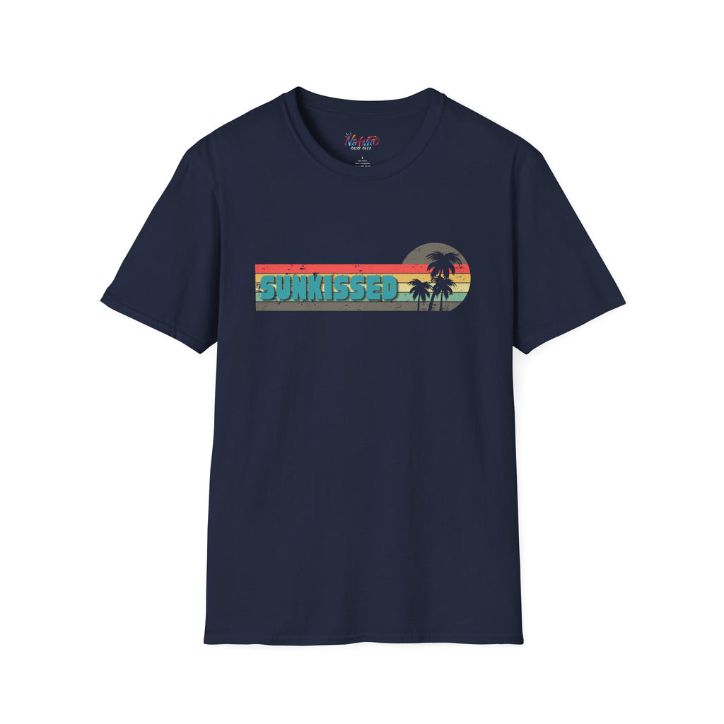 Sunkissed Retro Summer T-Shirt — Beach Vibe Vacation Tee