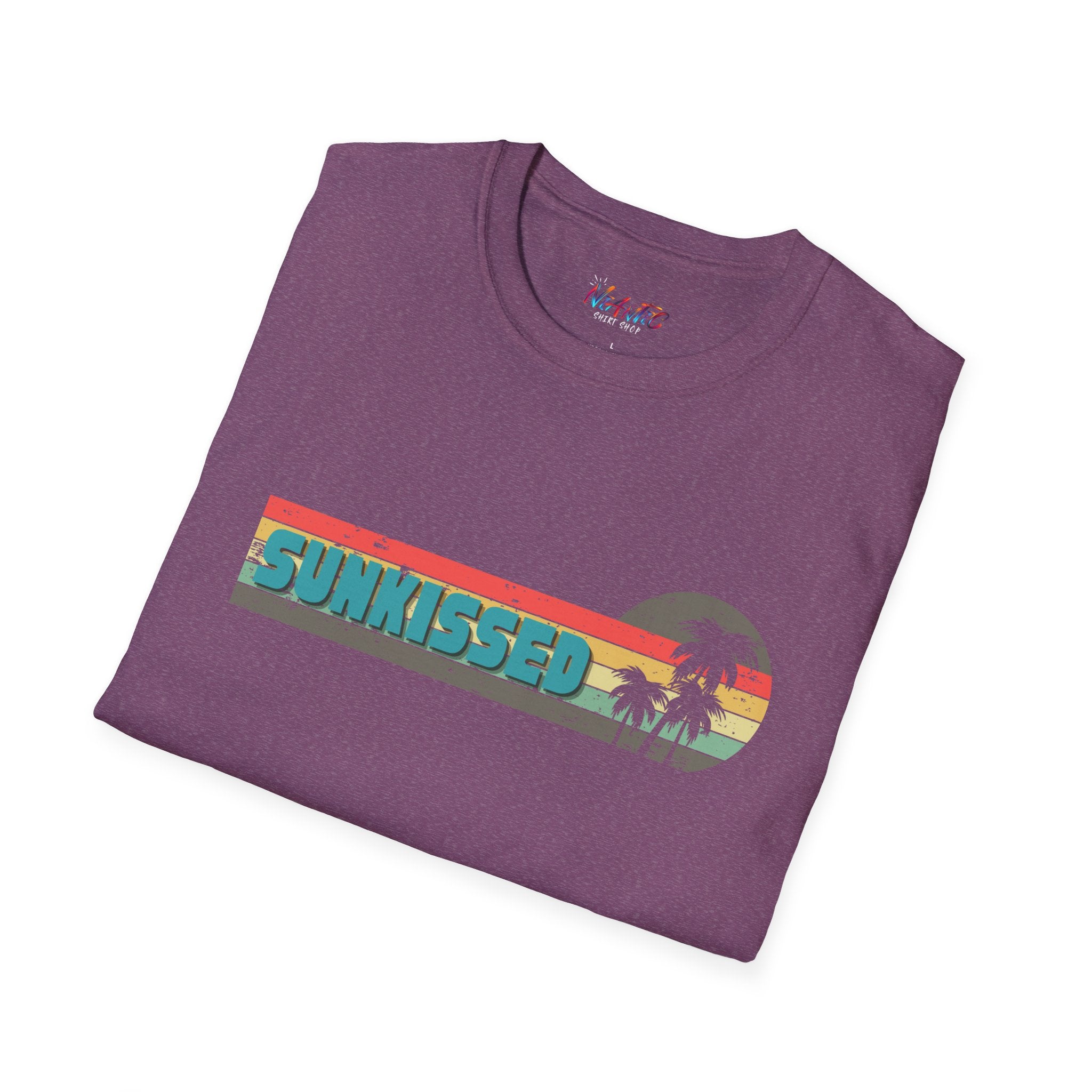 Sunkissed Retro Summer T-Shirt — Beach Vibe Vacation Tee