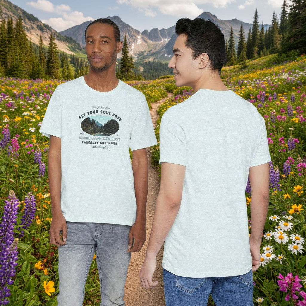 Set Your Soul Free Tee — Inspirational Travel Unisex T-Shirt