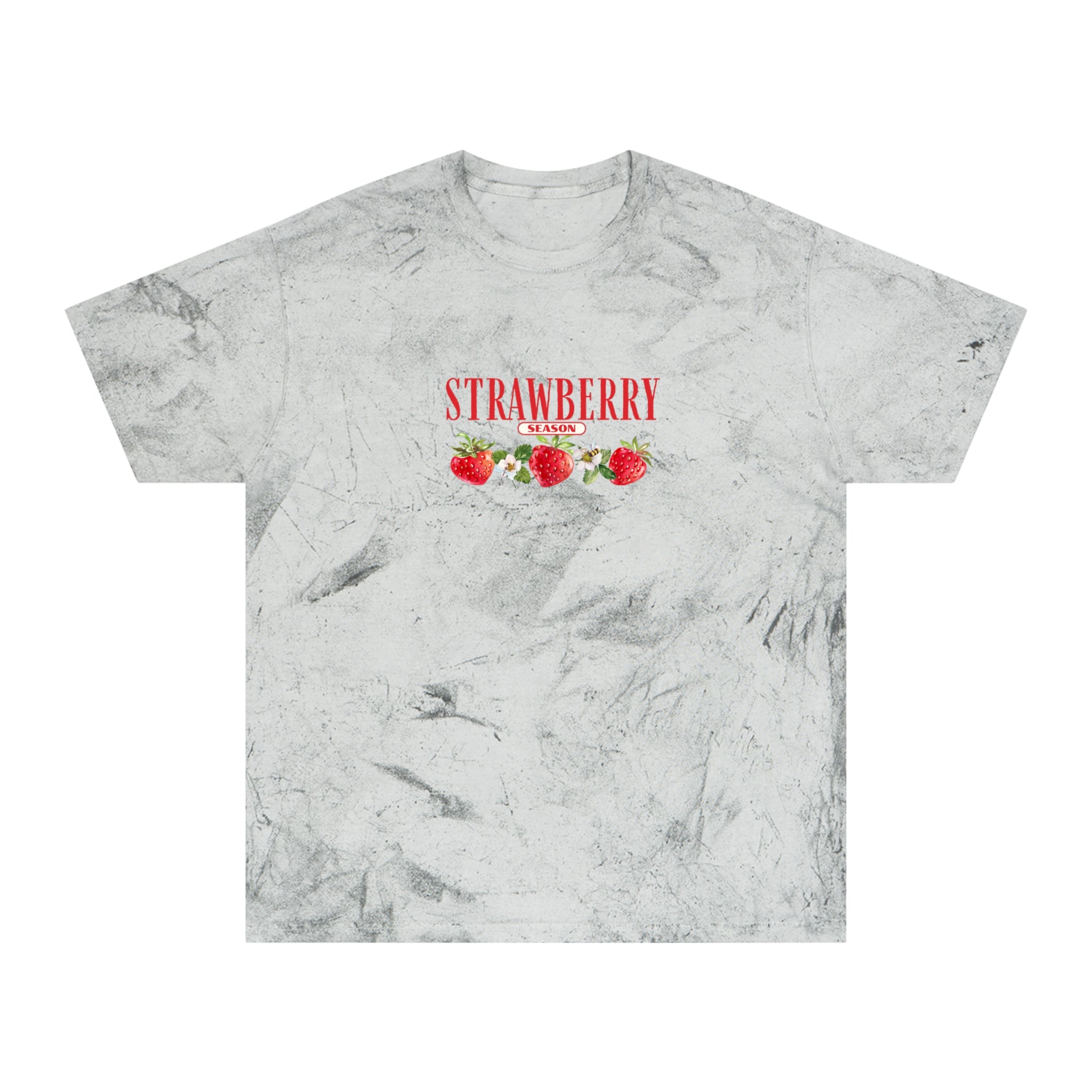 Strawberry Tie-Dye T-Shirt — Summer Gardening & Fruit Farm Tee