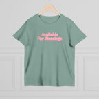 Available For Blessings Women’s Tee