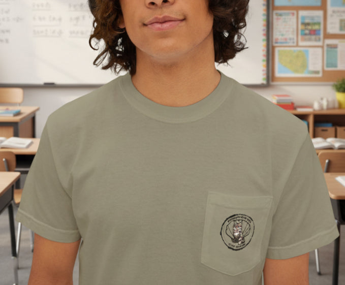 Oswegatchie Fox • Stay Clever Pocket Tee