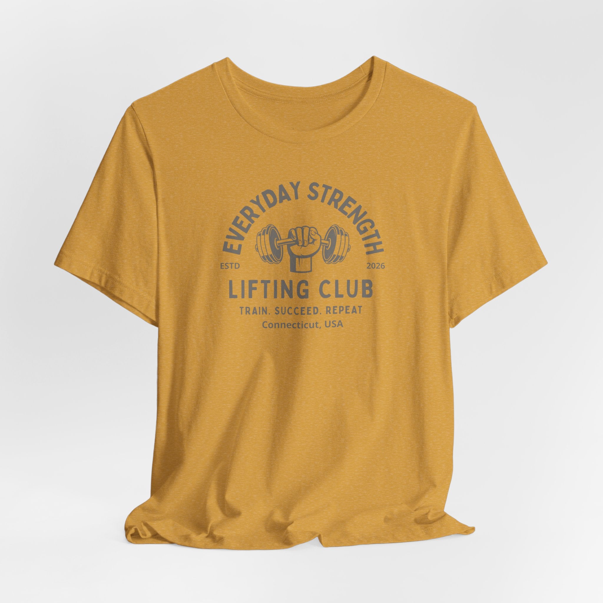Customizable Weightlifting Gym TShirt
