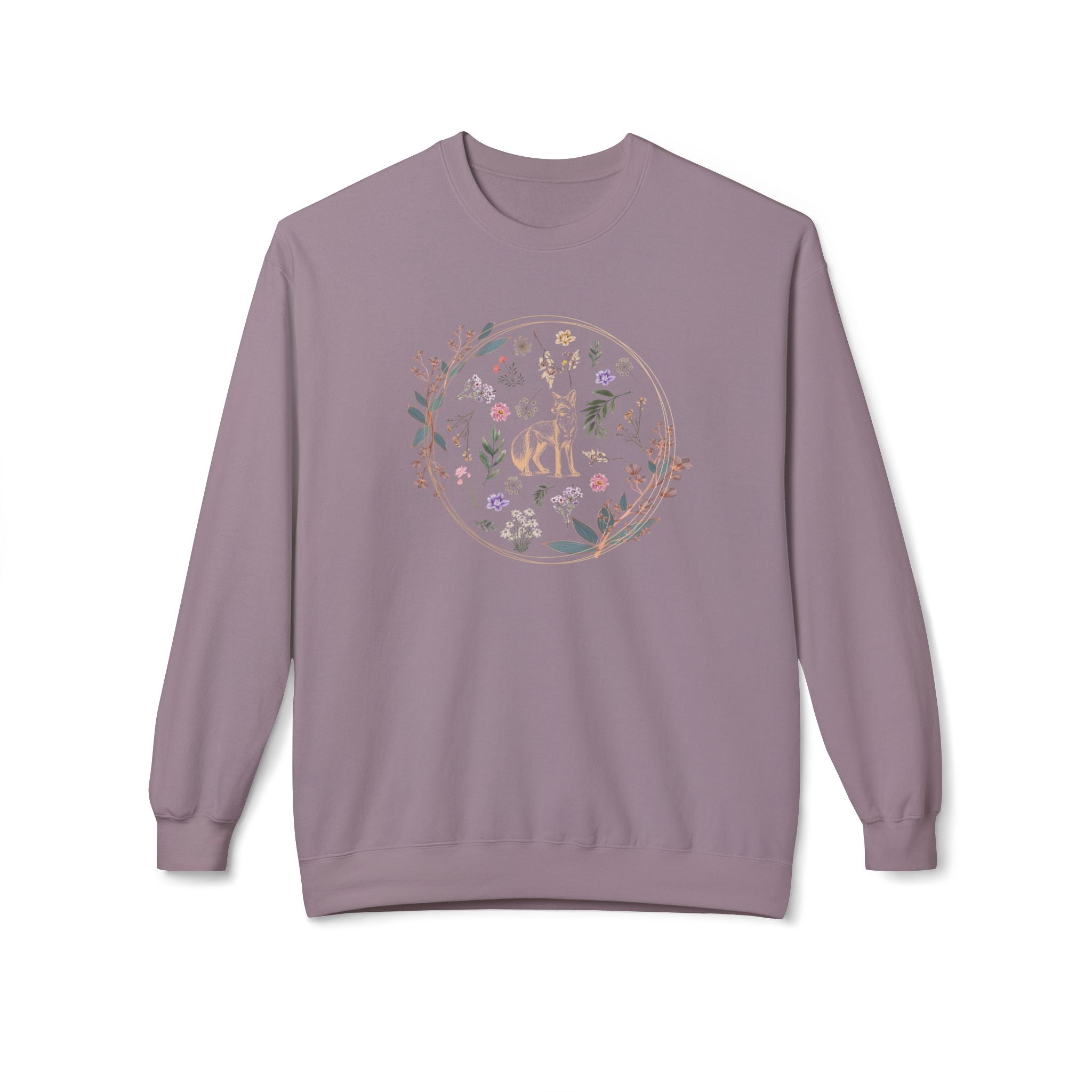 Floral Fox Inspiration Sweatshirt