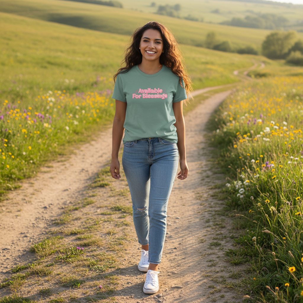 Available For Blessings Women’s Tee