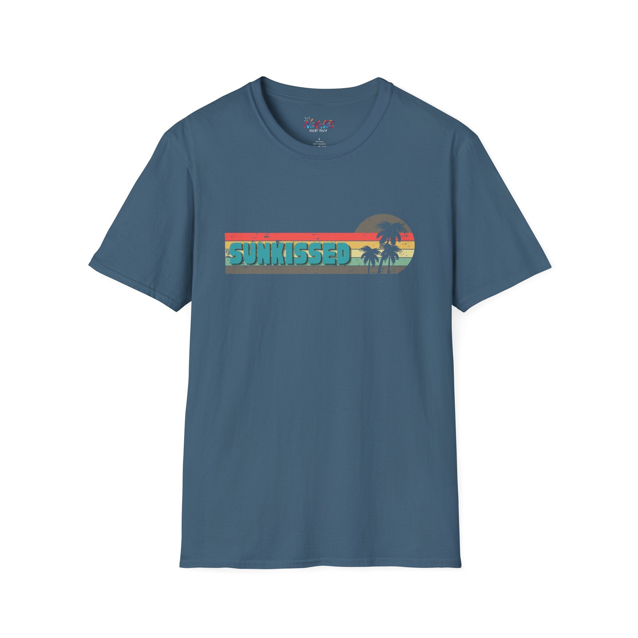 Sunkissed Retro Summer T-Shirt — Beach Vibe Vacation Tee