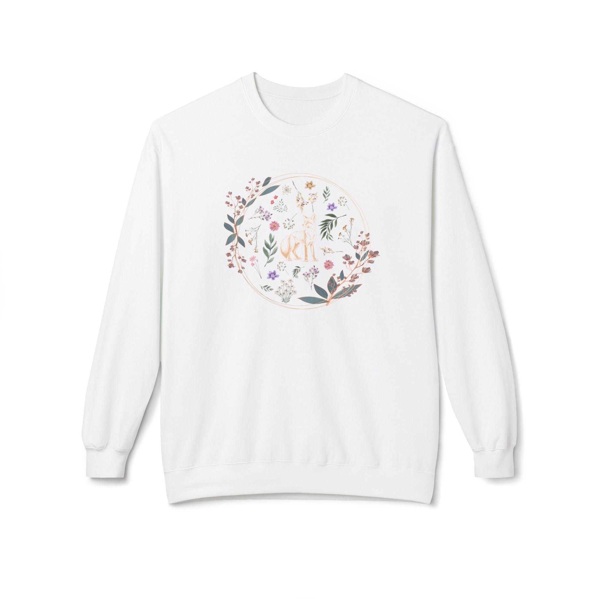 Floral Fox Inspiration Sweatshirt