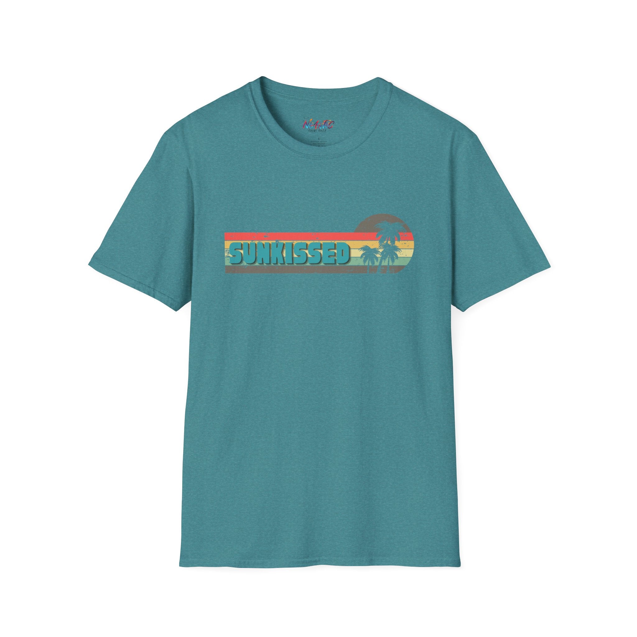 Sunkissed Retro Summer T-Shirt — Beach Vibe Vacation Tee