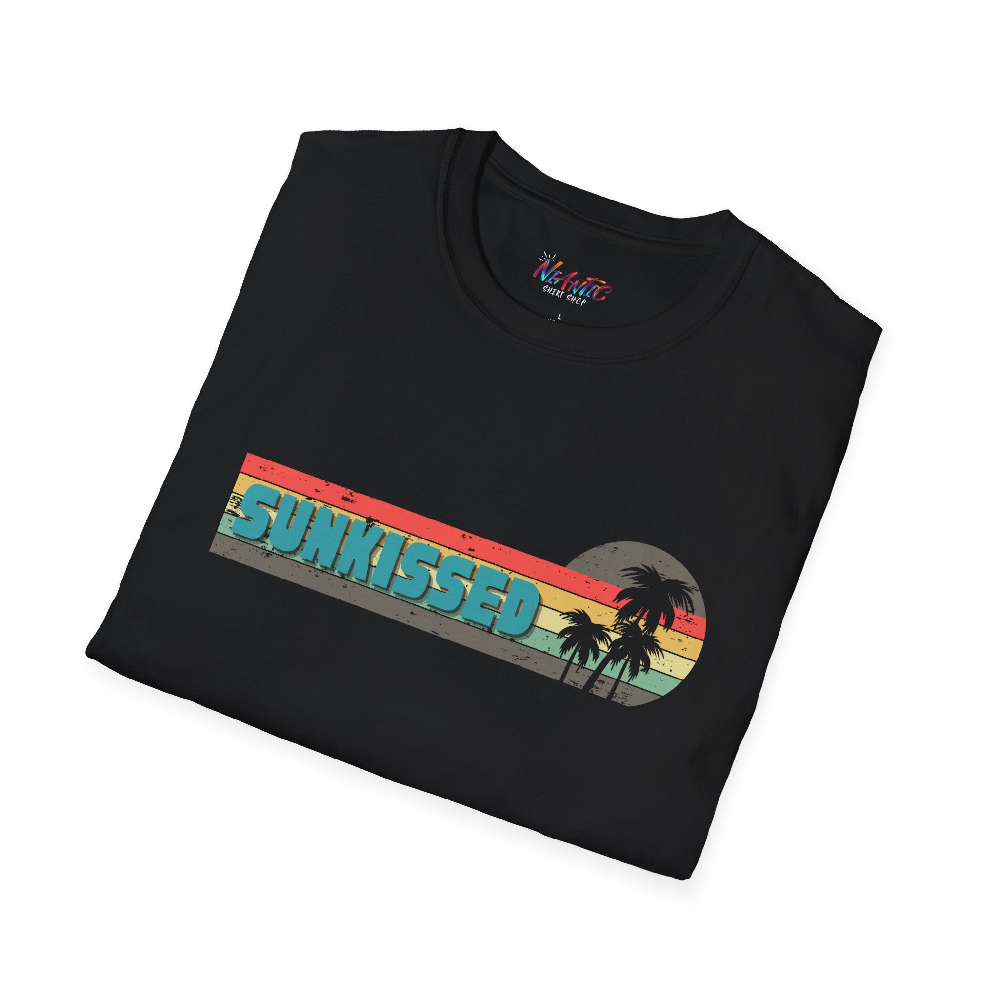 Sunkissed Retro Summer T-Shirt — Beach Vibe Vacation Tee