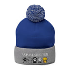 Customizable Pom-Pom Beanie