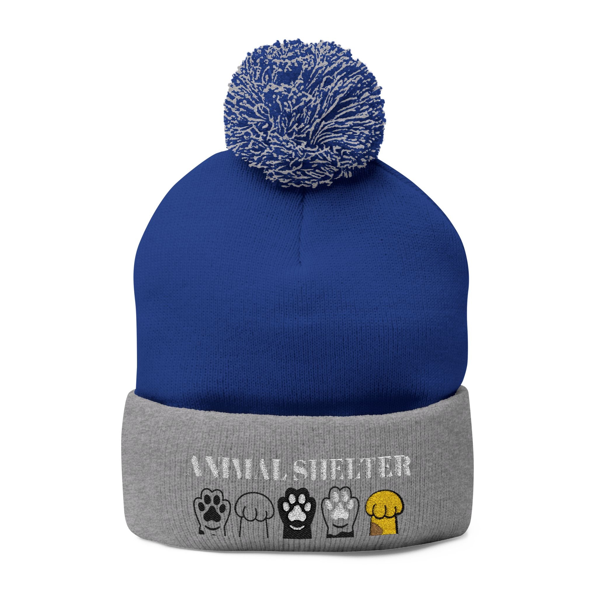 Customizable Pom-Pom Beanie