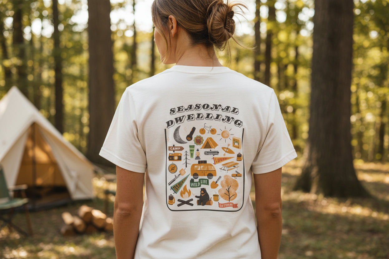 Happy Trails Camping Tee