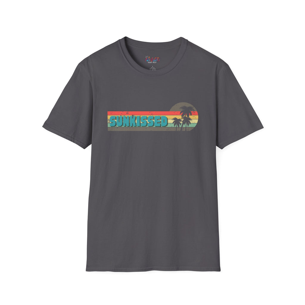 Sunkissed Retro Summer T-Shirt — Beach Vibe Vacation Tee