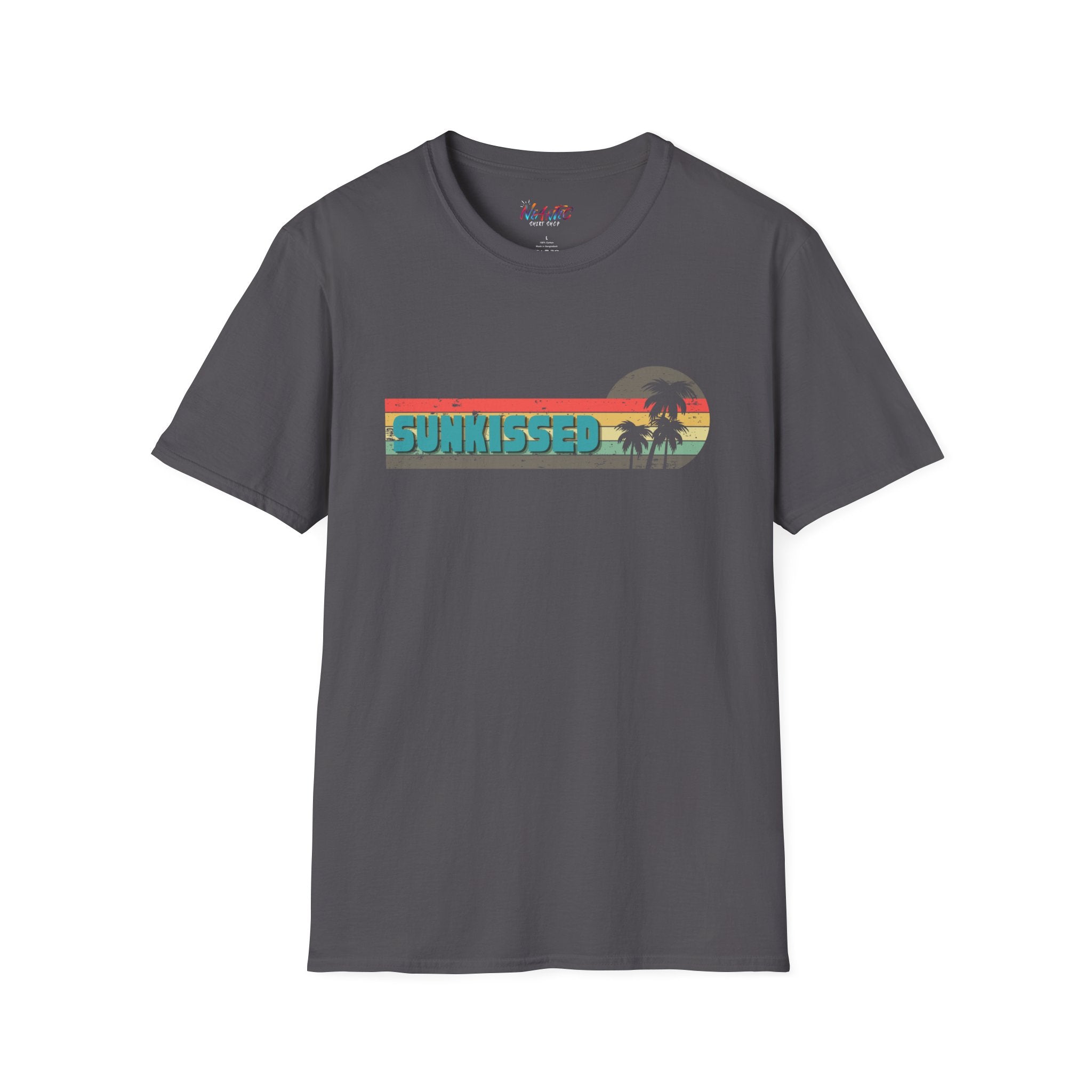 Sunkissed Retro Summer T-Shirt — Beach Vibe Vacation Tee