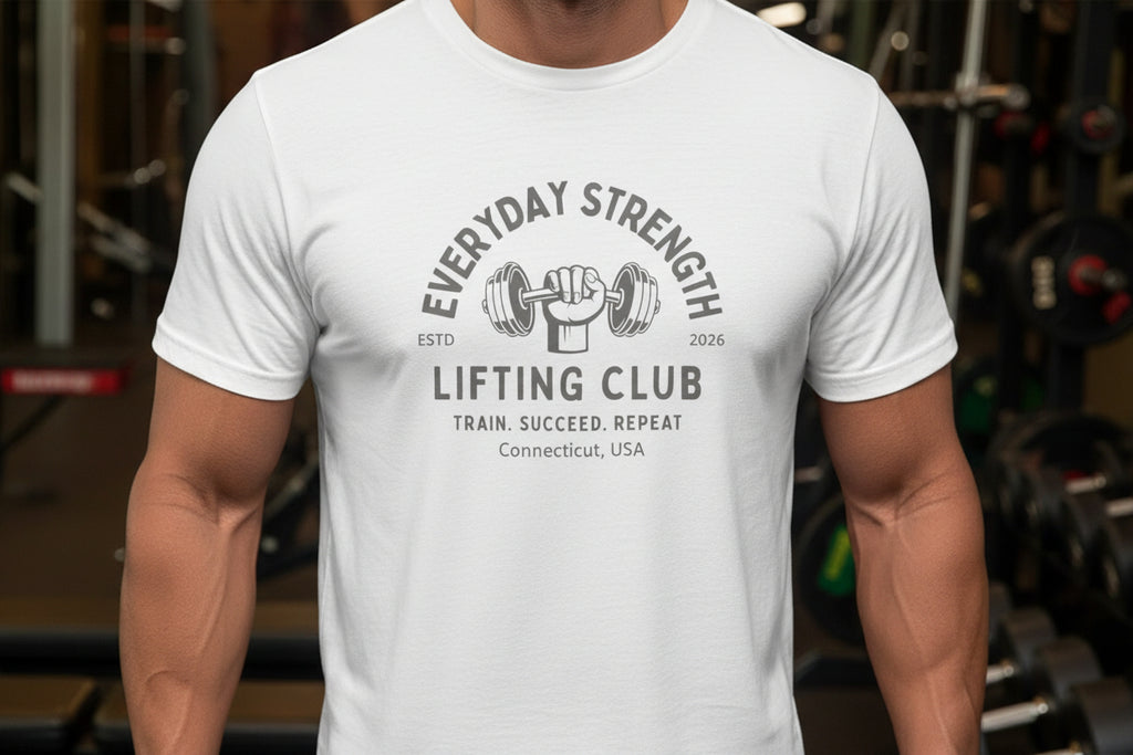 Customizable Weightlifting Gym TShirt
