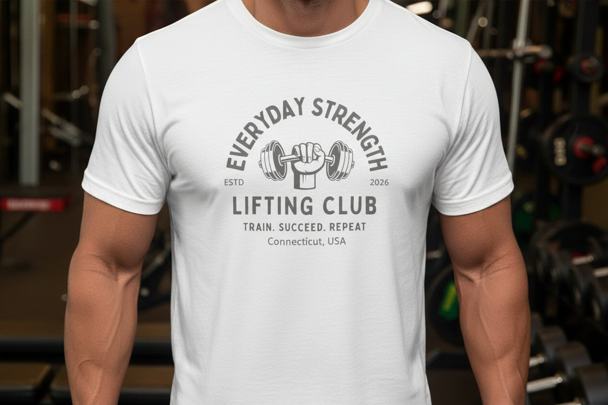 Customizable Weightlifting Gym TShirt