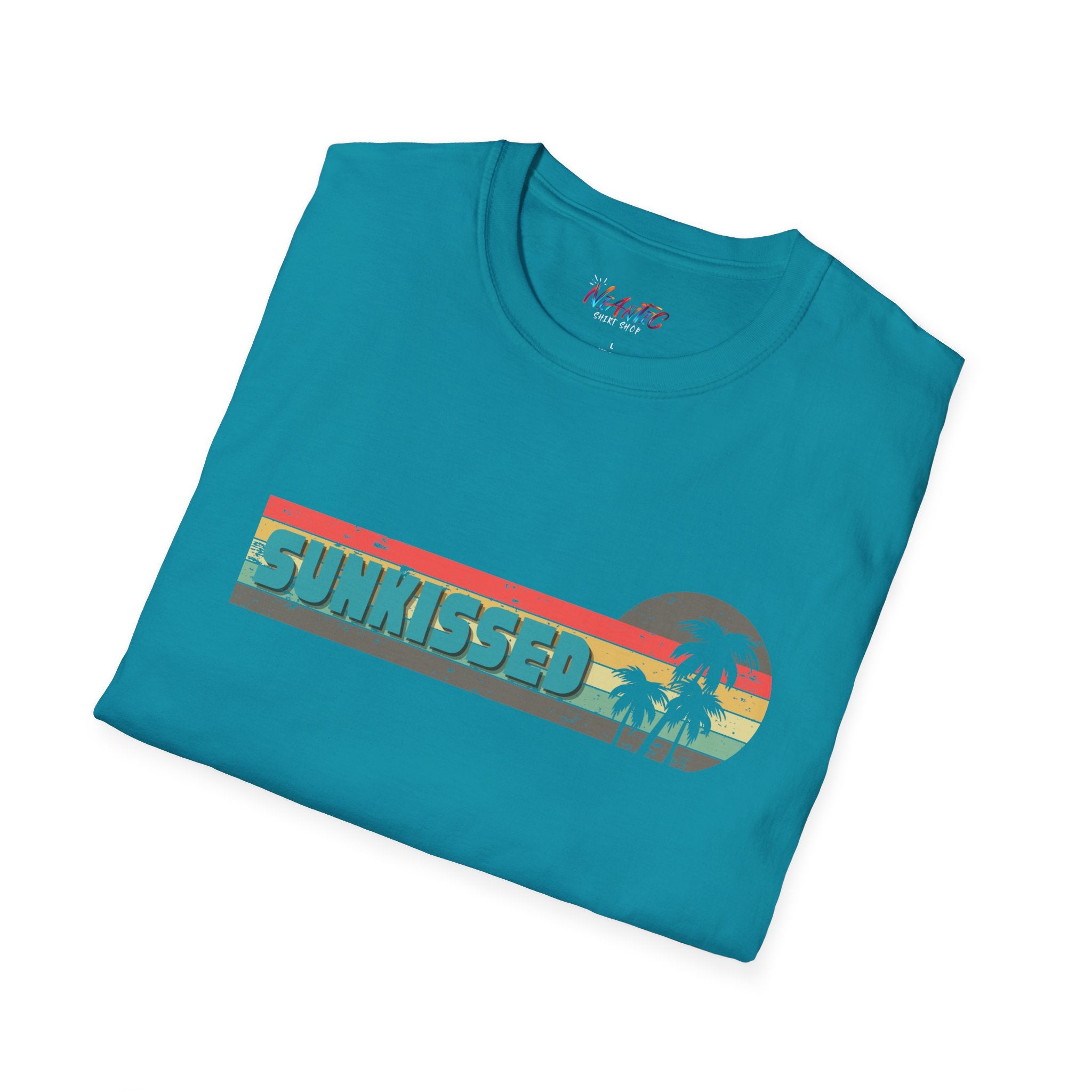Sunkissed Retro Summer T-Shirt — Beach Vibe Vacation Tee