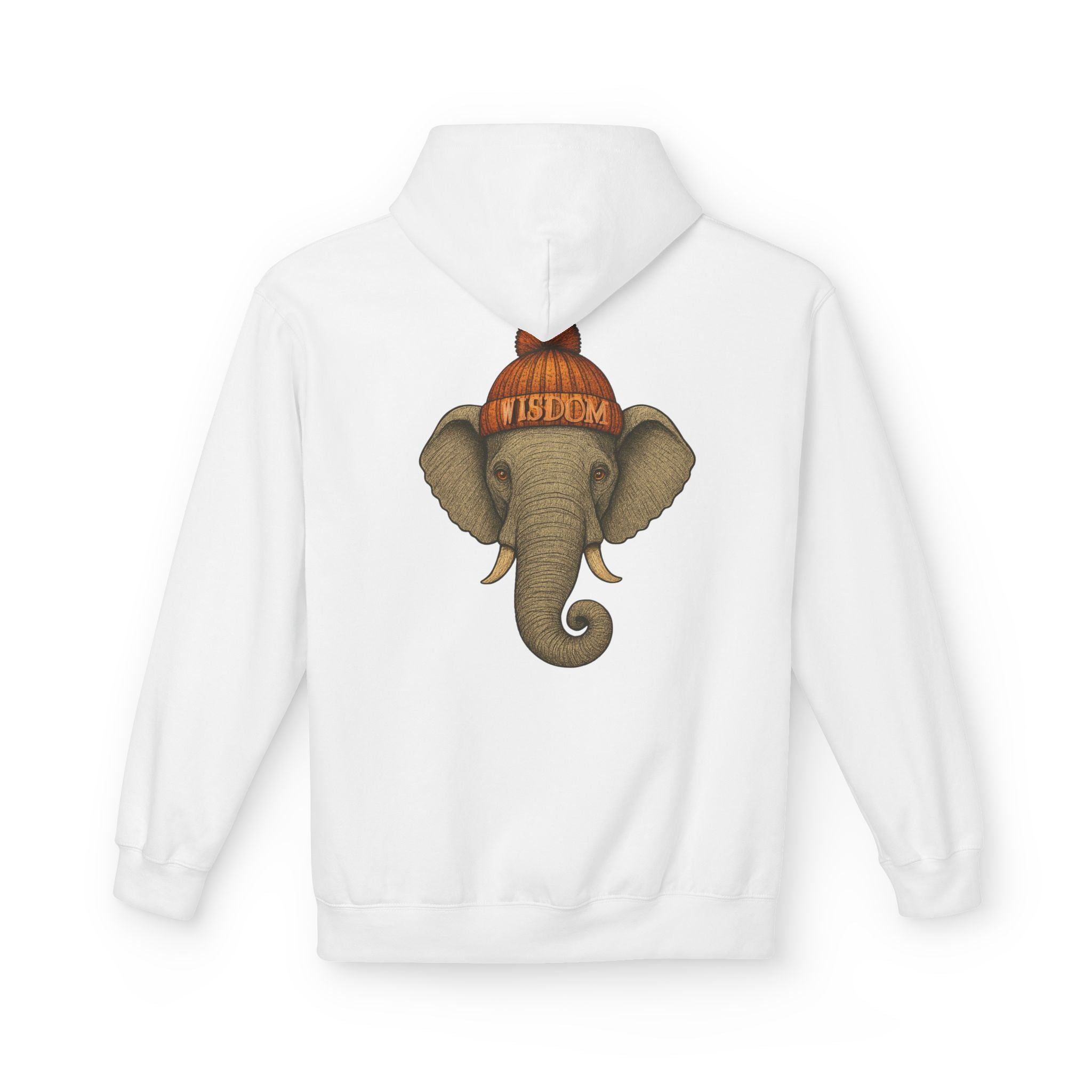 Elephant Beanie Hoodie — 'Wisdom'