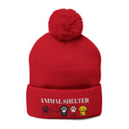 Customizable Pom-Pom Beanie
