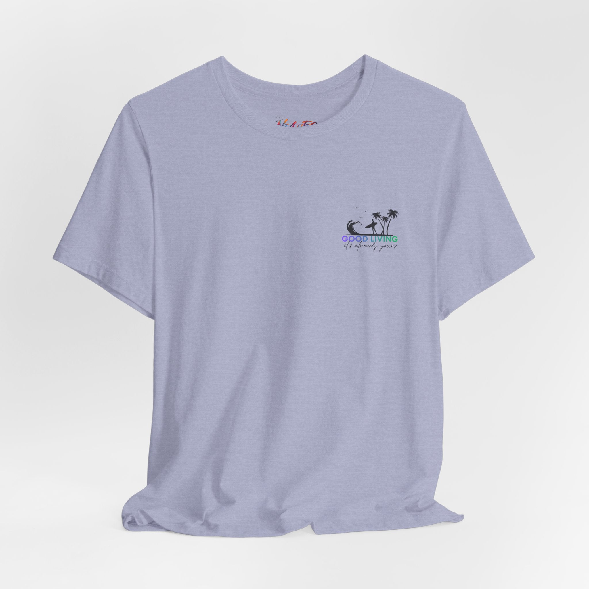 Good Living Surfing Tee - Manifest and Surf