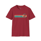 Sunkissed Retro Summer T-Shirt — Beach Vibe Vacation Tee