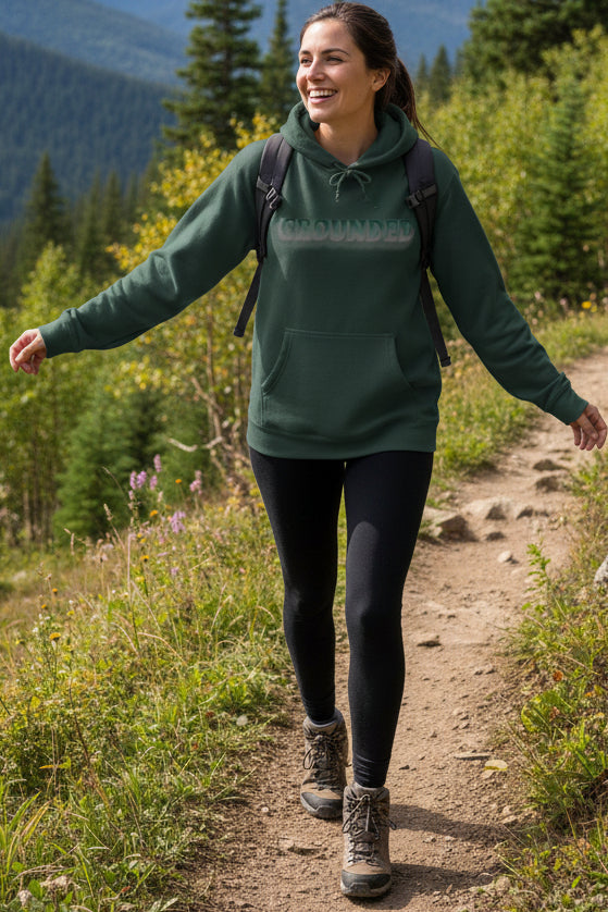 Grounded Hoodie — Fleece Sweatshirt for Daily Centering