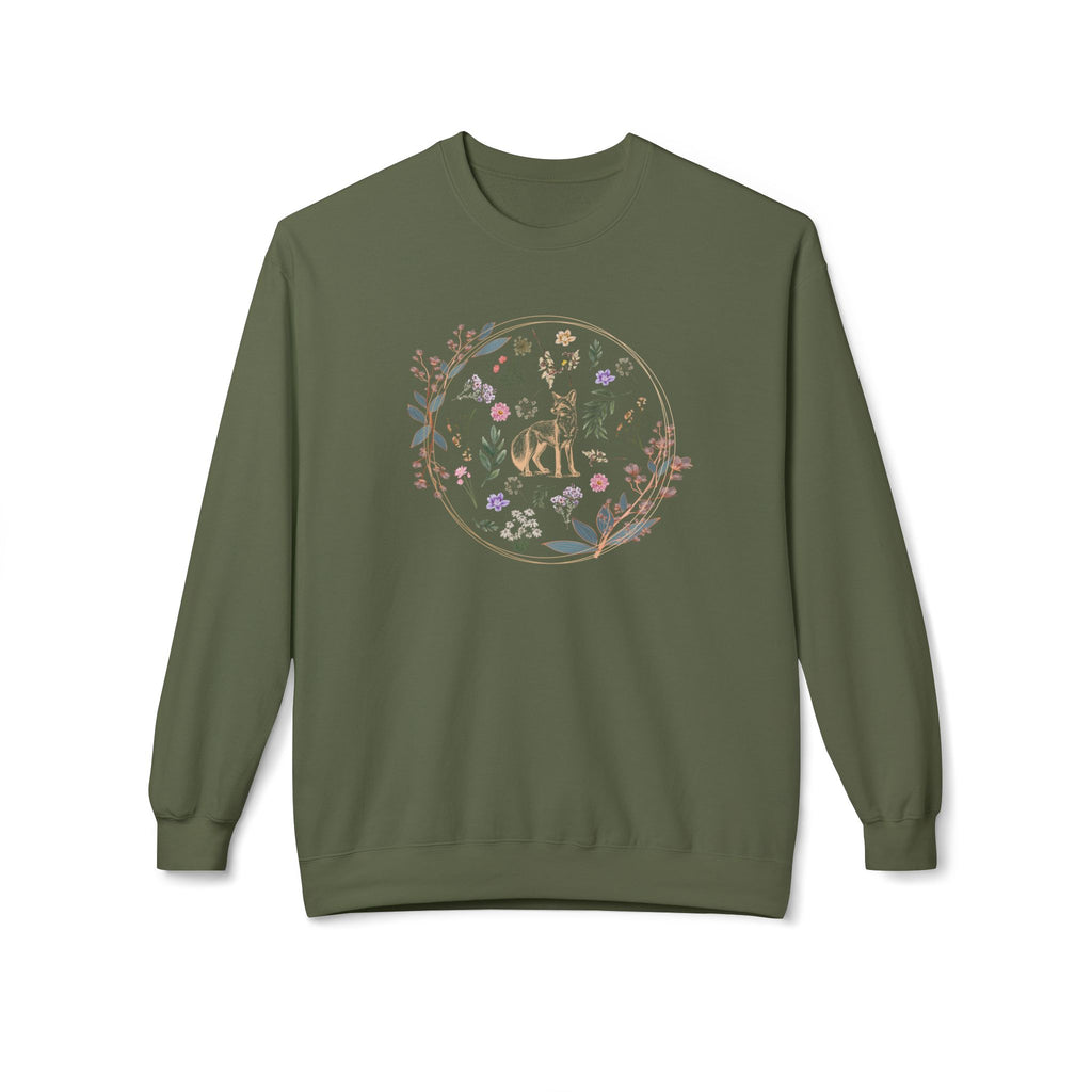 Floral Fox Inspiration Sweatshirt