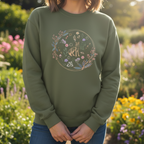 Floral Fox Inspiration Sweatshirt