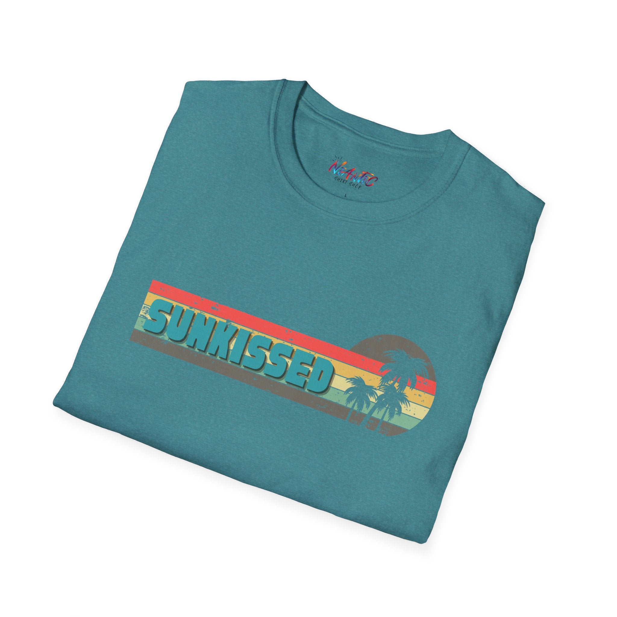 Sunkissed Retro Summer T-Shirt — Beach Vibe Vacation Tee