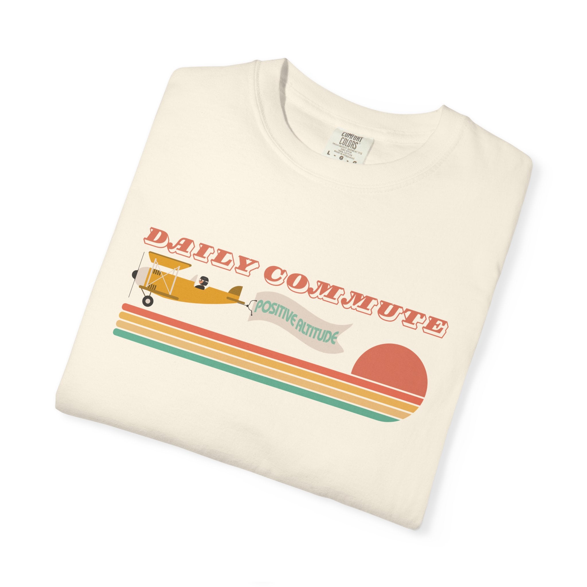 Retro Pilot Shirt — POSITIVE ALTITUDE Vintage Aviator Tee