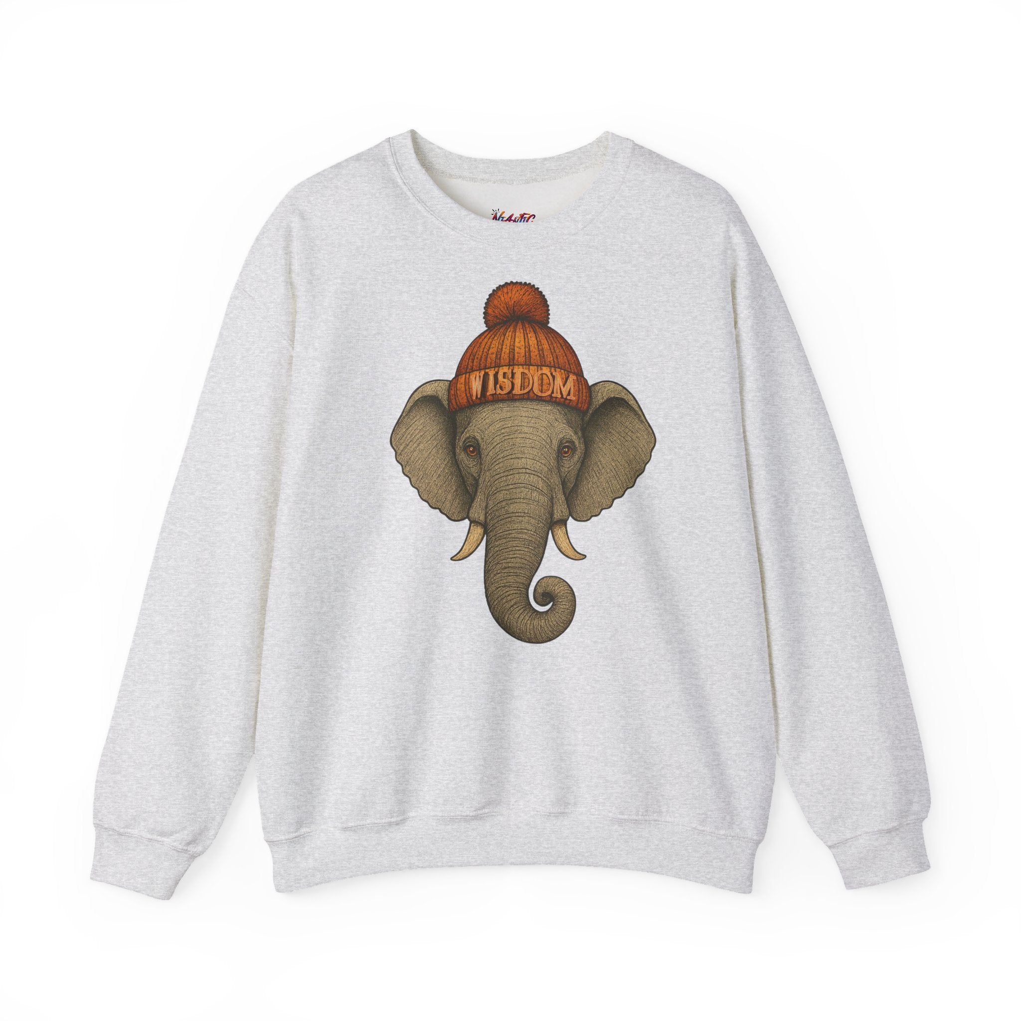 Elephant 'Wisdom' Crewneck Sweatshirt