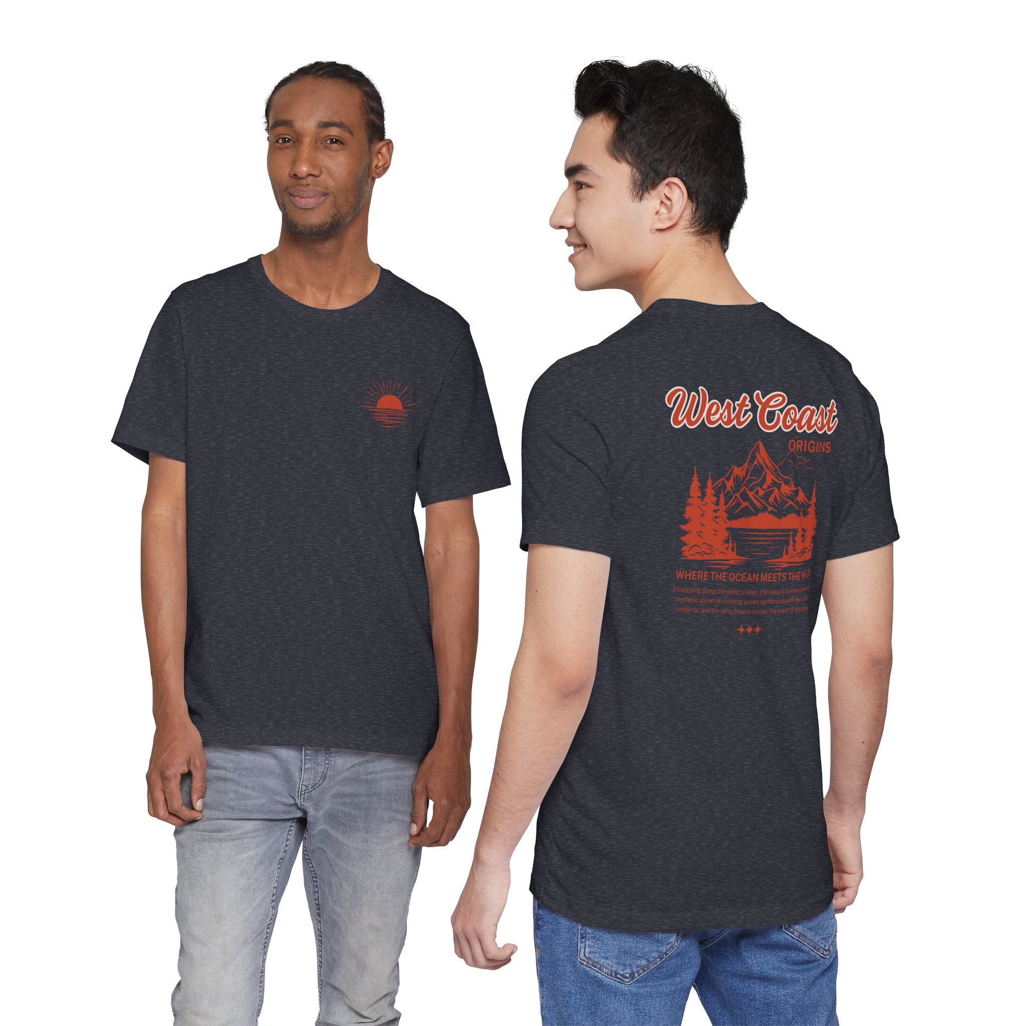 West Coast Origins T-Shirt - Retro outdoor Shirt