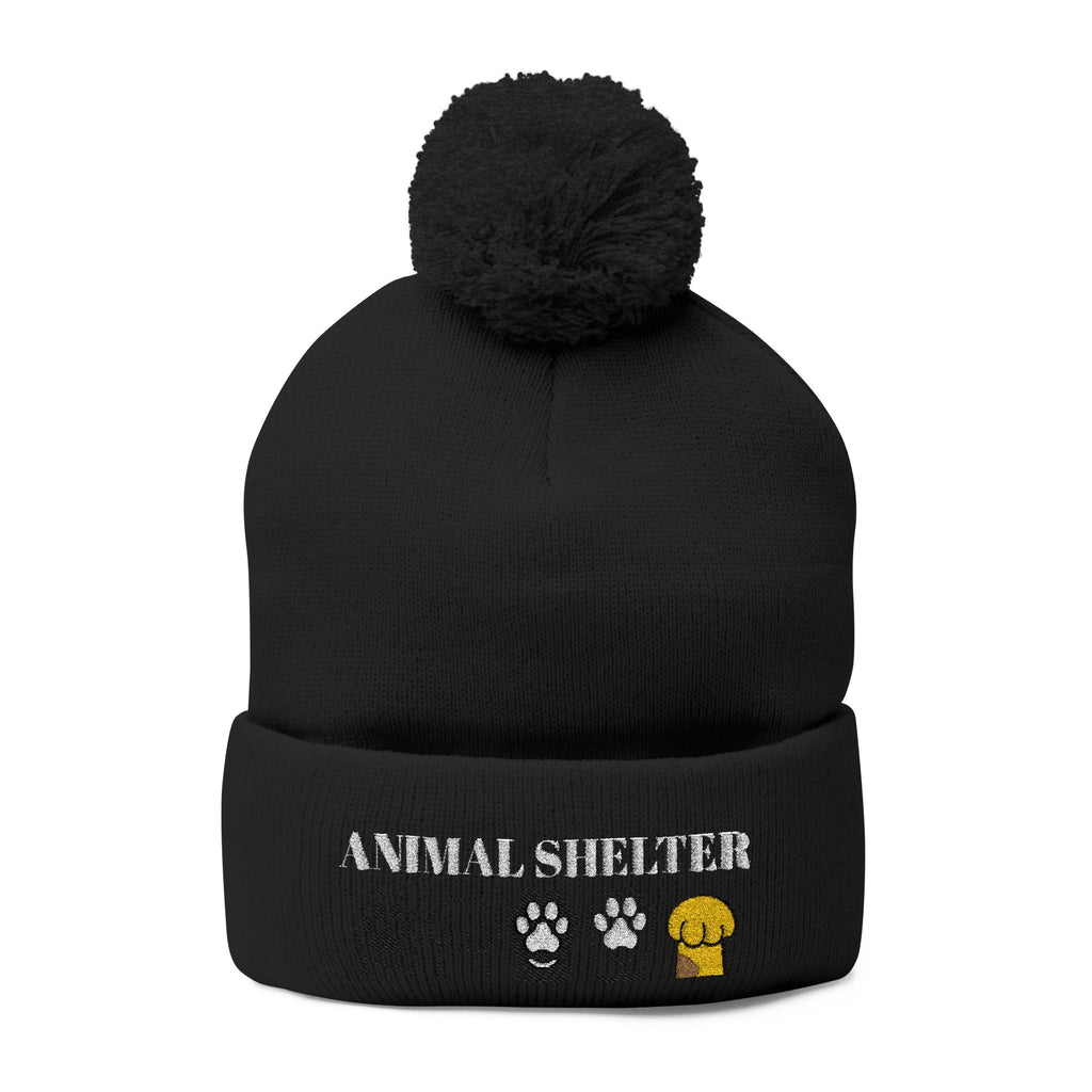 Customizable Pom-Pom Beanie
