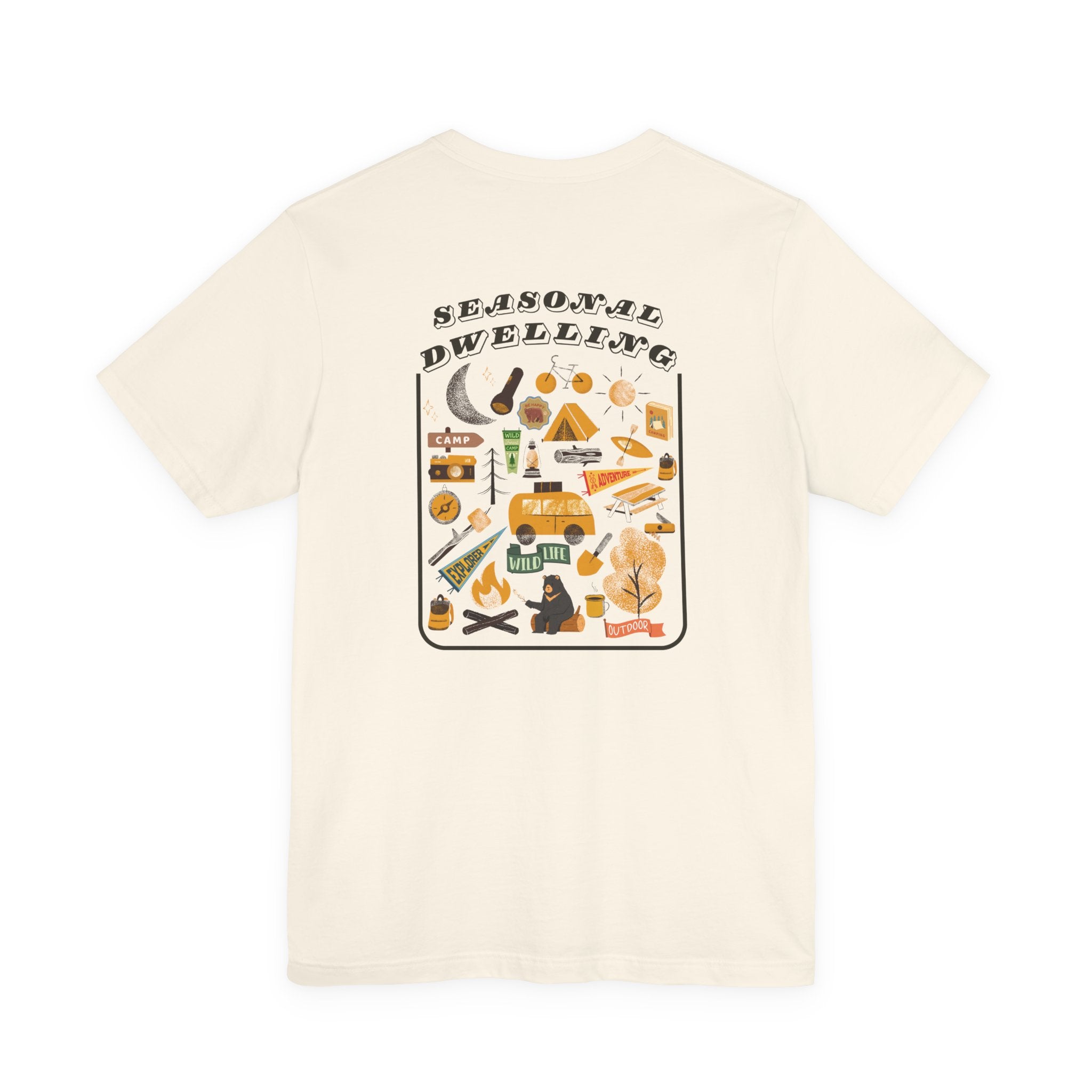 Happy Trails Camping Tee — Outdoor Adventure